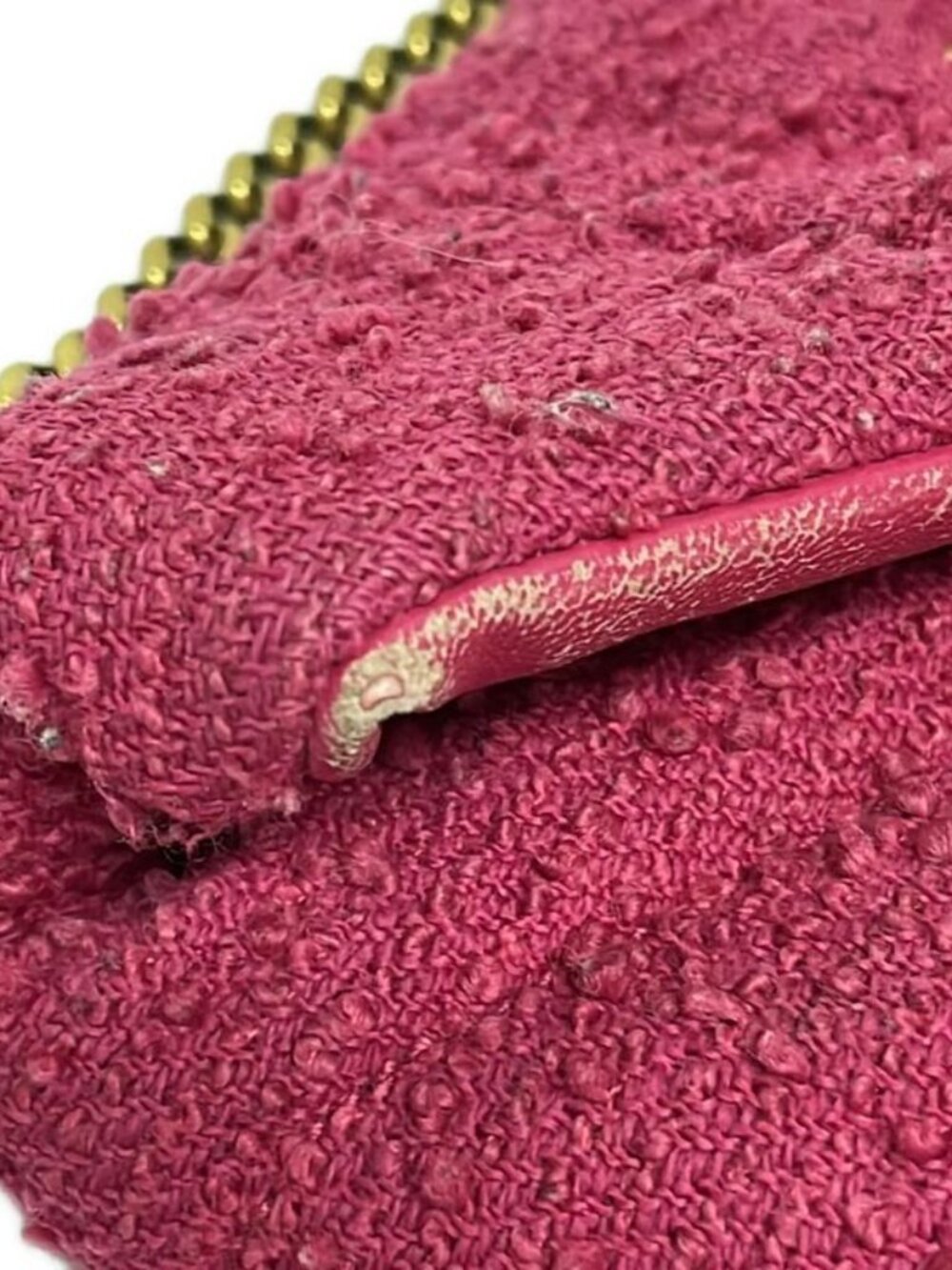 Saint Laurent Paris Shoulder Bag Pink Chain - Picture 14 of 15